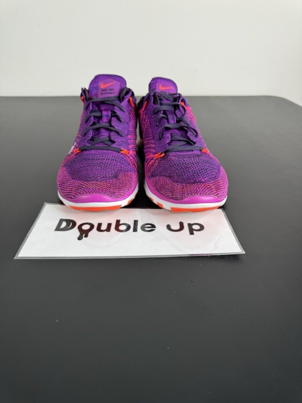 Nike Women’s Purple and Pink Flyknit Sneakers